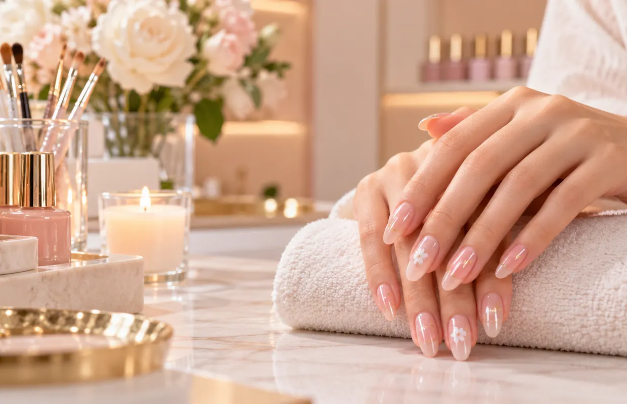 Soft pink manicure inspiration